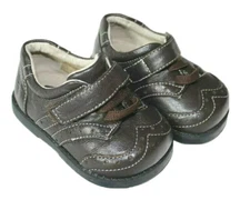 See Kai Run Bennet Brown Wing Tip Shoes Sneakers Baby Boy Infant Size 3