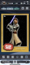 Topps Star Wars Digital Card Trader Tier 9 - Gold Obi-Wan S4 Base - 100 cc