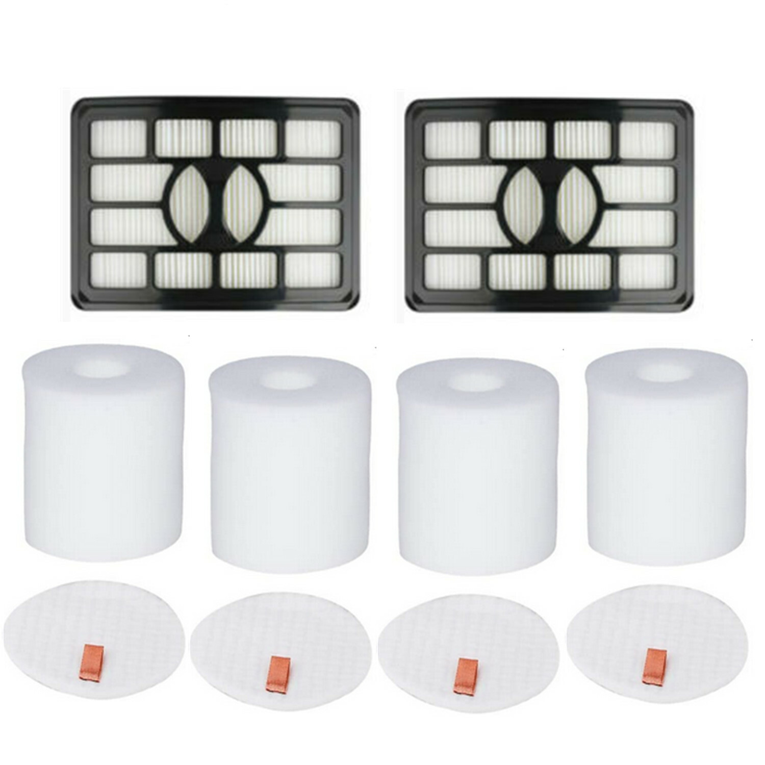 Ricambi Shark Rotator Kit Filtri Per Aspirapolvere Shark NV500 - 1 HEPA 3 Schiuma 3 Feltro, Compatibile Con Vari Modelli Filtri Shark Nv500 - Foto 8