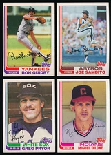 1982 Topps - You Pick Complete Your Set #401-600 (F36)