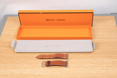 Apple Watch Hermes Hermès 45mm 44mm 42mm Single Tour Fauve Barenia Series 1-9