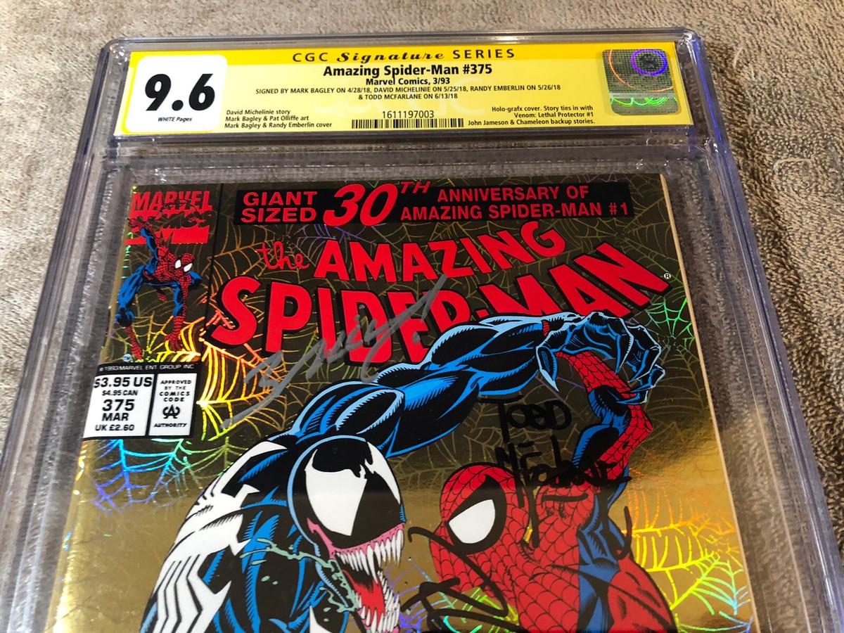アメコミ Amazing Spider-Man #375 (1993) 9.6 Amazing Spider-Man 375 - Marvel Comic book - CGC 9.6 - 1993