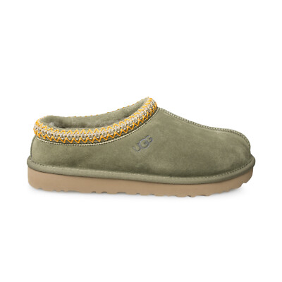 UGG TASMAN BURNT OLIVE SUEDE SHEEPSKIN CLASSIC WOMEN'S SLIPPERS SIZE US 5 NEW