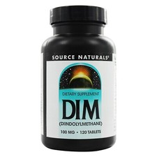 Source Naturals DIM Diindolylmethane 100mg, 120 Tablets