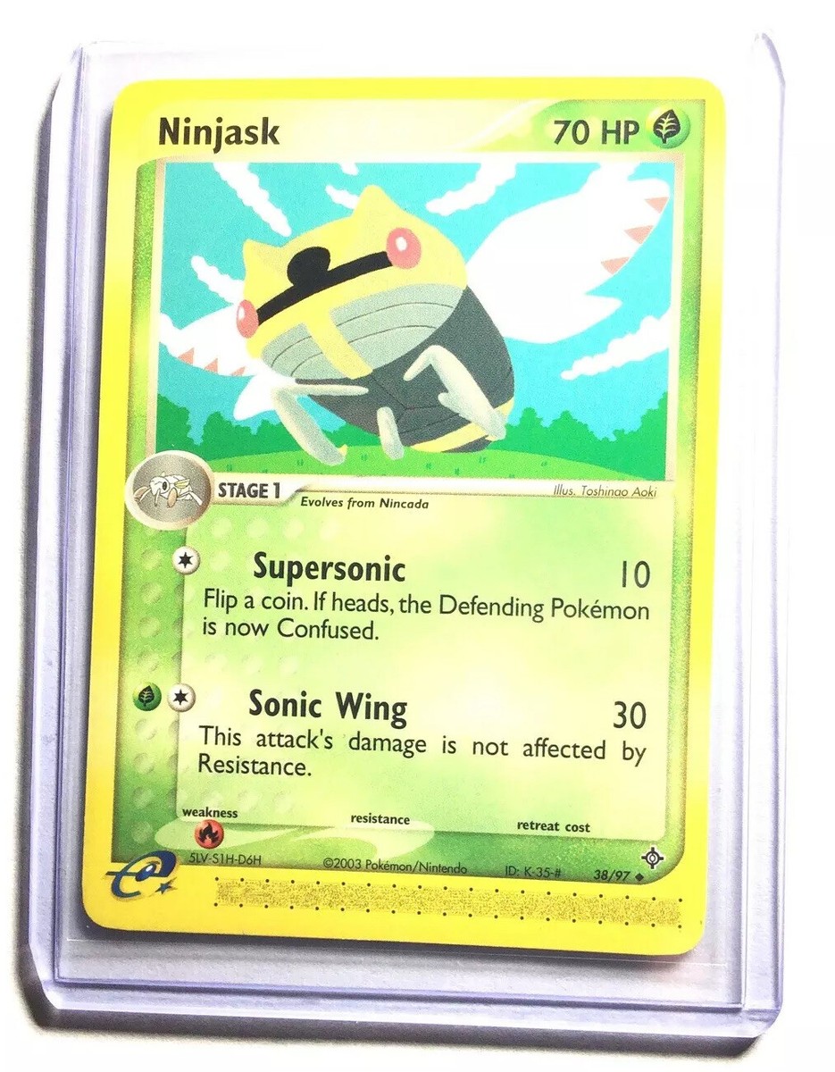 NINJASK - 38/97 - EX Dragon - Uncommon - Pokemon Card - NM NINJASK - 38/97 - EX Dragon - Uncommon - Pokemon Card - NM