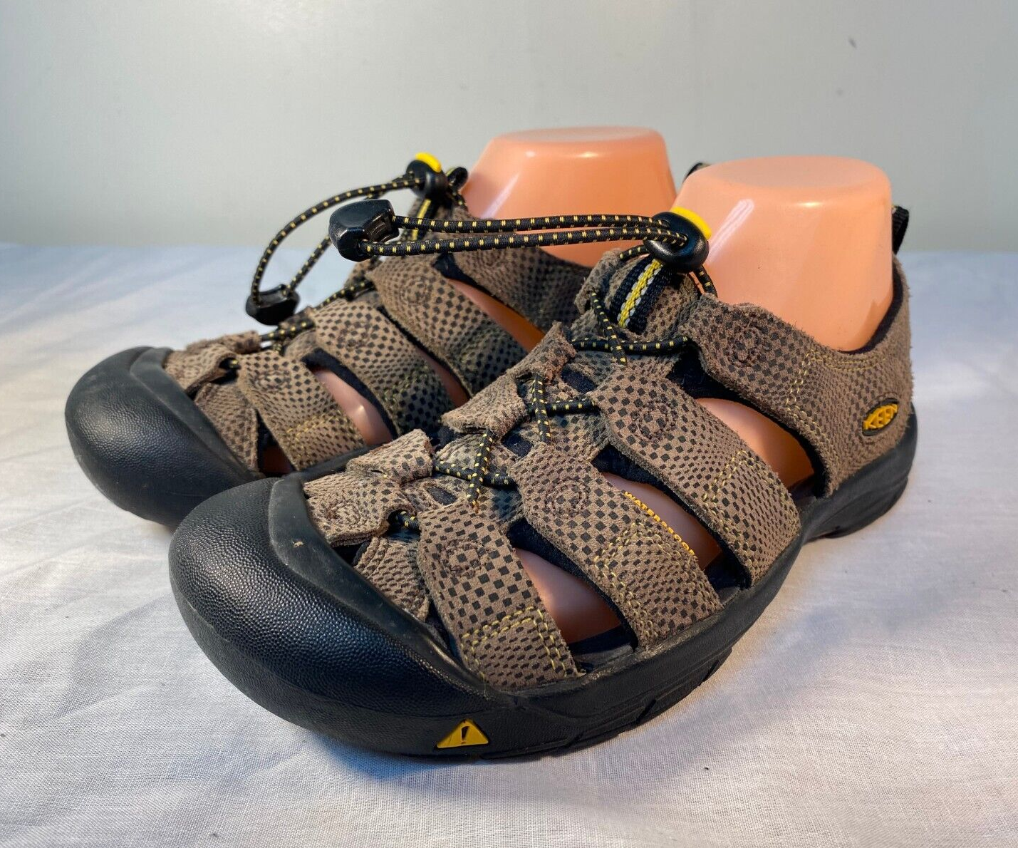 Sandali Keen Newport H2 da donna sportivi in pelle marrone US 6