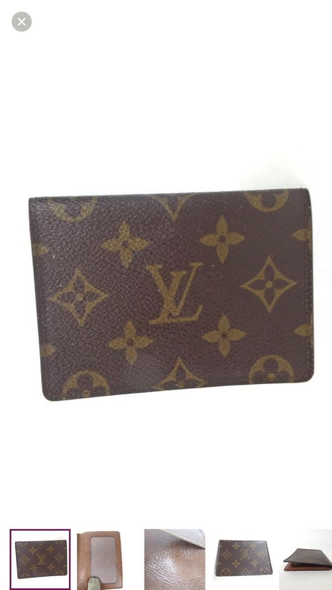 Louis Vuitton Monogram Card Case ID Holder Vintage