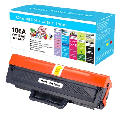 XXL W1106A Toner für HP 106A Laser 107w 107a 107r MFP 135wg 135ag 137fwg 138fnw