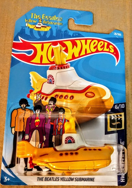 Hot Wheels The Beatles Yellow Submarine 