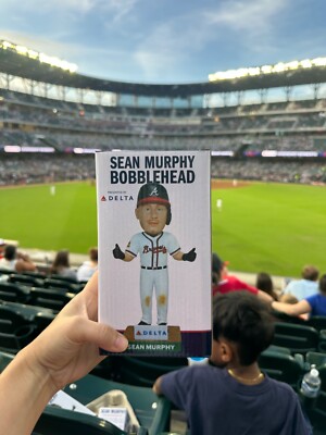 Sean Murphy ''Two Thumbs Up'' Atlanta Braves Bobblehead SGA 9/3/24 New