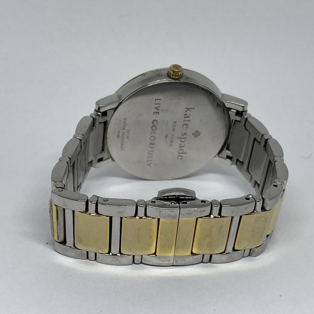 Kate Spade New York Gramercy 0002 Womens Stainless Steel Analog Dial Watch VK108 Amazon.com: kate spade new york Women main image 2