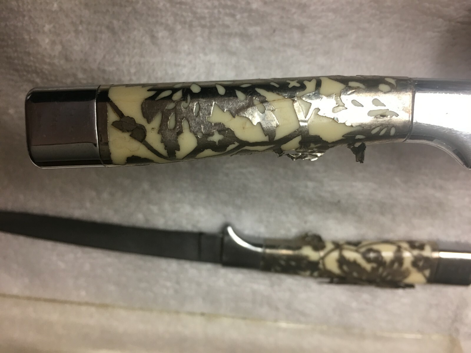 CARVEL HALL CLASSIC by Briddell 4 STEAK KNIVES w/SILVER OVERLAY Set eBay