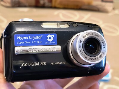Olympus Stylus 800 Digital 8.0MP Digital Camera - Silver for sale