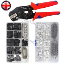 Dupont Crimping Tool Ratchet AWG23-16 with Dupont Connectors & JST-XH Connectors