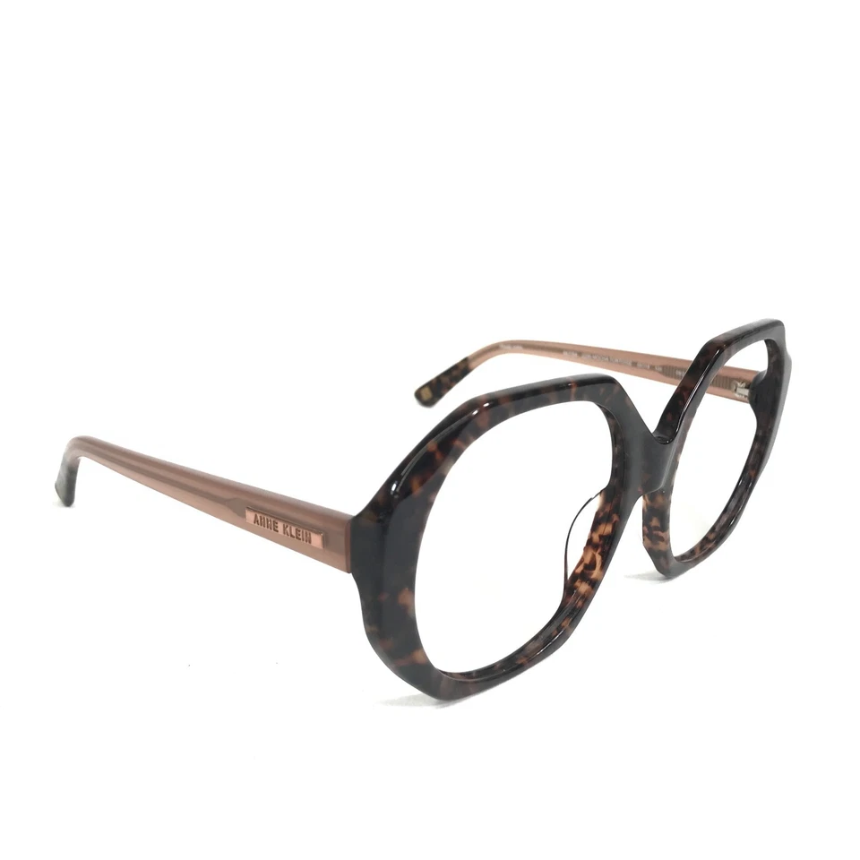 Monturas de gafas Anne Klein AK7064 228 MOCHA TORTOISE rosa de gran tamaño 55-18-135 Foto 2 de 4