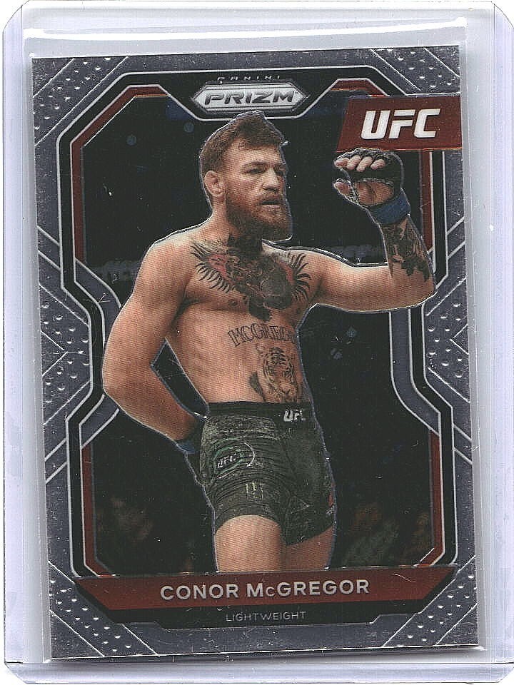 CONOR McGREGOR CARD 2021 Panini Prizm UFC MMA #30 Lightweight