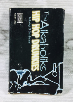 THA ALKAHOLIKS - HIP HOP DRUNKIES (1997) CASSETTE SINGLE (COVER ONLY) NO TAPE