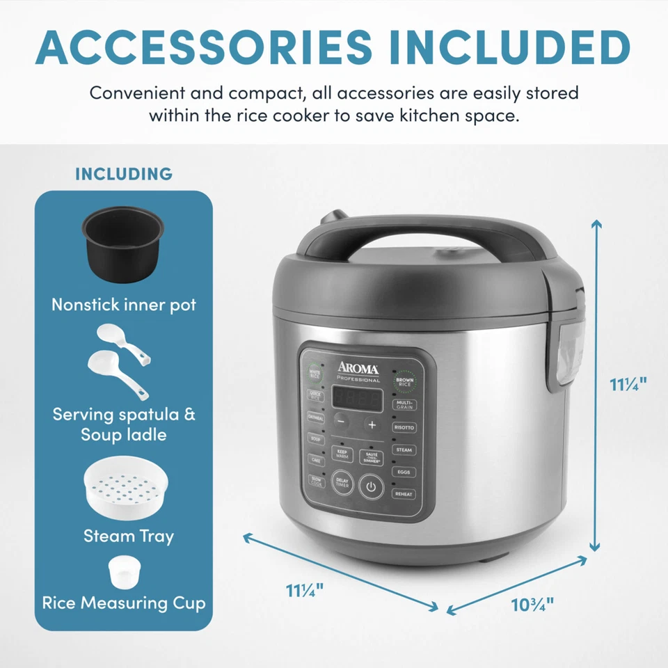 Professional Digital Rice Cooker, 10-Cup - Image 3 of 4