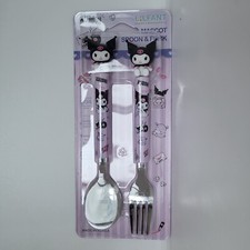 Sanrio Kuromi Figure Spoon fork set