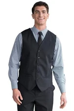 Edwards Garments 4633 Men's Rich Textured Weave Traditional Fit Signature Vest