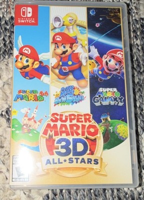 Nintendo Super Mario 3D All-Stars Nintendo Switch Cartridge Case/NO GAME 
