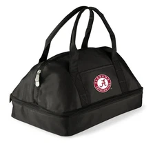 NCAA Alabama Crimson Tide Potluck Casserole Carrier Tote, Black