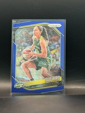 Sue Bird 2025 Panini Prizm WNBA Blue Velocity Prizm #38 Seattle Storm