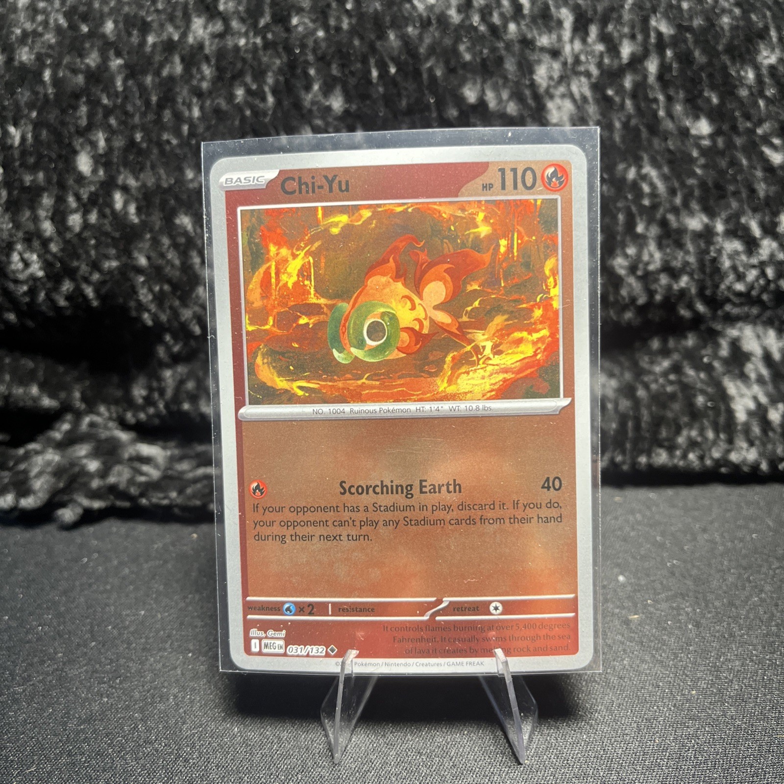 Pokemon Chi-Yu (31/189) Mega Evolution LP REVERSE HOLO