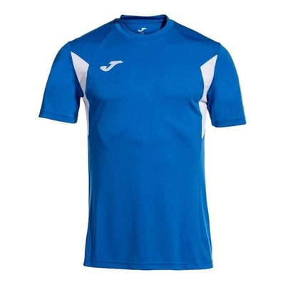 Herren T-Shirt Joma Winner II, Sportshirt, Kurzarm, Größe M, Blau