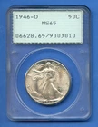 Photo of a 1946-D Walking Liberty Half Dollar from an eBay listing that sold on Jul 20, 2026