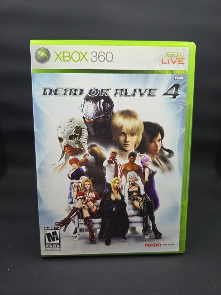 Dead Or Alive 4 Xbox 360 - PAL - Complet - Bon état - Jeu De Combat