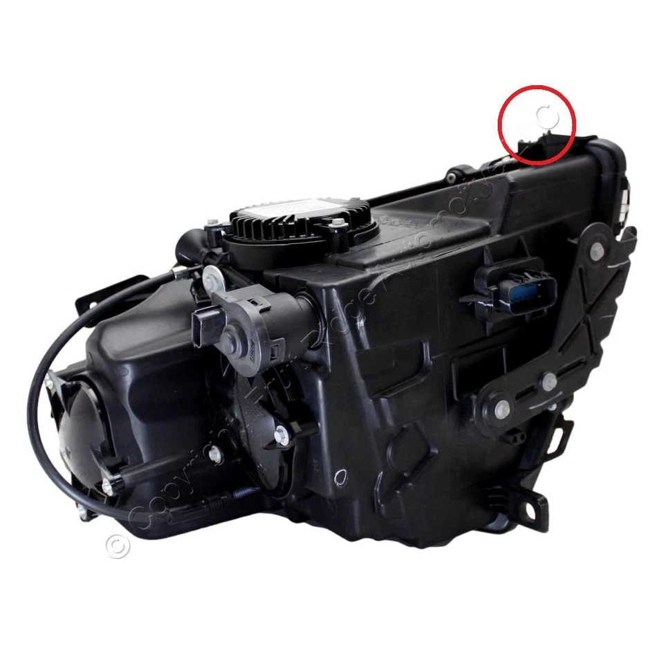 Faro GM Broken Tab lado izquierdo con iluminación delantera adaptativa para CTS 2008-2014 Foto 4 de 4