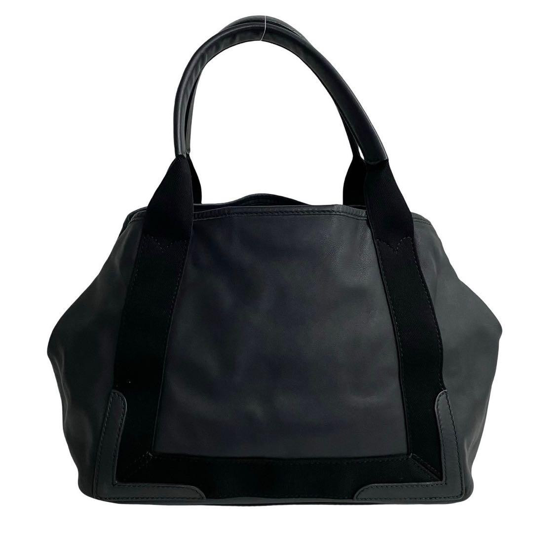 Balenciaga Navy Cabas S Mini Leather Tote Handbag Black Balenciaga Navy Cabas S Mini Leather Tote Handbag Black