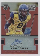 2016 Panini Prizm Collegiate Draft Picks Red Karl Joseph #247 Auto 1u6
