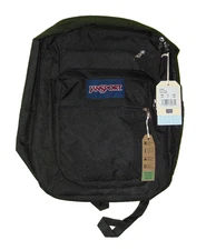 NEW JanSport BIG STUDENT Backpack Black Extra Large School Book Bag XL Tags