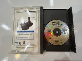 Panzer Dragoon II Zwei (Sega Saturn 1996) Complete w Manual + Reg + Foam NR MINT