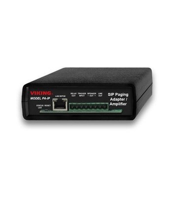Viking Electronics SIP / Multicast Paging Adapter with Amplifier (pa-ip) (paip)