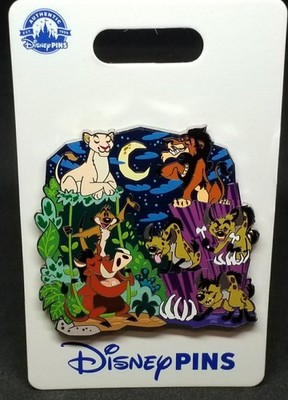 Disney Park Pin Lion King Characters Collage