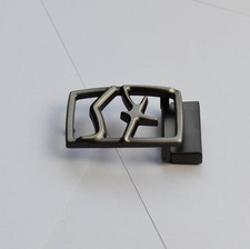 Men's Salvatore Ferragamo Gunmetal Grey Belt Buckle for 3.5cm Belt