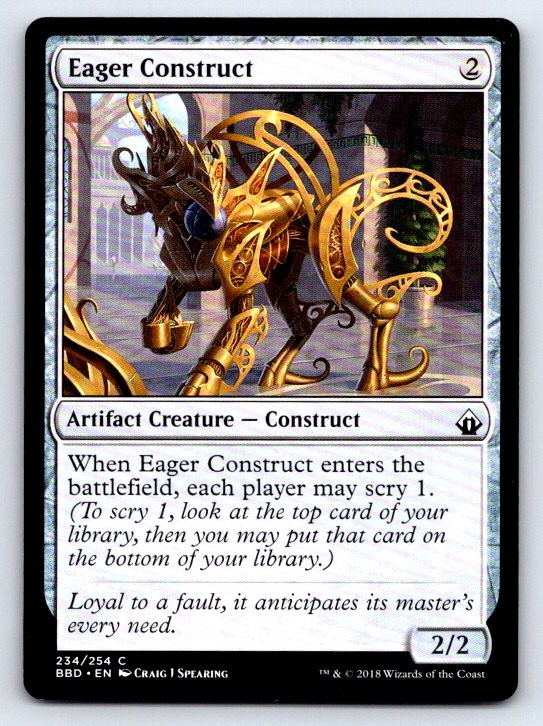 Eager Construct Common Battlebond Magic: The Gathering