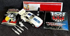 G1 1984 Jazz 100% Complete w/Tech Spec Vintage Transformers