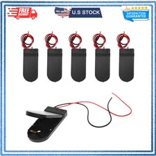 6 Pcs 2 x 3V CR2032 Button Coin Cell Battery Holder