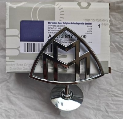 Maybach Style Standing Star Hood Emblem fits Mercedes S Class