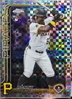2025 Topps Chrome Update Series - Ronny Simon #USC35 X-Fractor (RC)