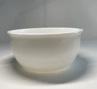 Vintage White Milk Glass Mixer Mixing Bowl 2.5 Quart- May Be Sunbeam/Unmarked