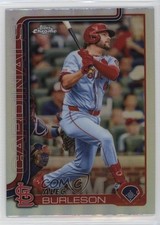 2025 Topps Chrome Refractor Alec Burleson #281 1i3m