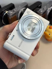 SONY Cyber-shot DSC-WX300 18.2MP 20x Zoom Compact Digital Camera white
