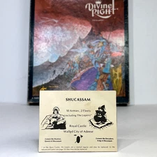 Vintage 1979 TSR - Divine Right "SHUCASSAM" Identity Card Replacement Piece ONLY