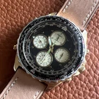 Vintage Seiko Mens Chronograph 7T34 6A09 Gold Tone Running
