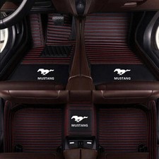 Custom Set For Ford Mustang 1994-2025 Carpets All-weather Luxury Car Floor Mats